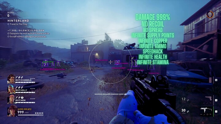 Back4Blood Aimbot vs Zombie 2025 | OverlayEmpire