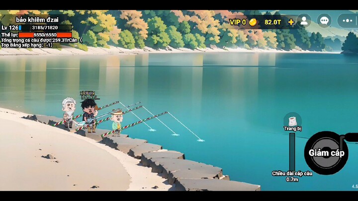 Câu cá vạn cân builda