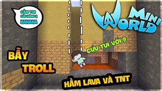 TOP 3 BẪY CHẾT NGƯỜI DÙNG ĐỂ TROLL BẠN BÈ TRONG MINIWORLD | KENN TV