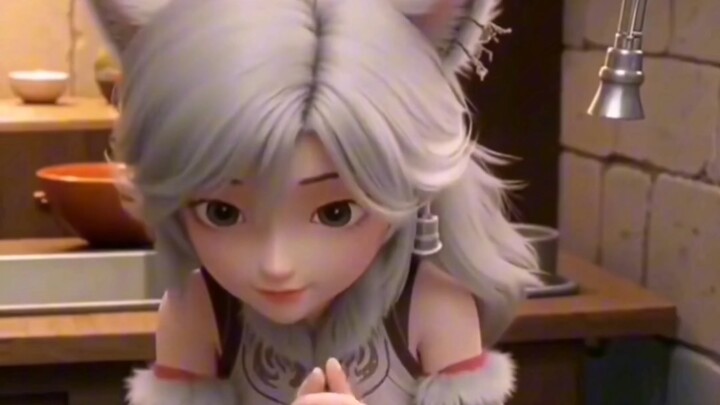 Silver Moon who loves cooking