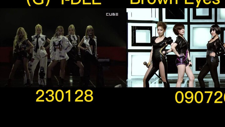 "Abracadabra" (G) IDLE COVER Brown Eyed Girls tại buổi họp mặt người hâm mộ