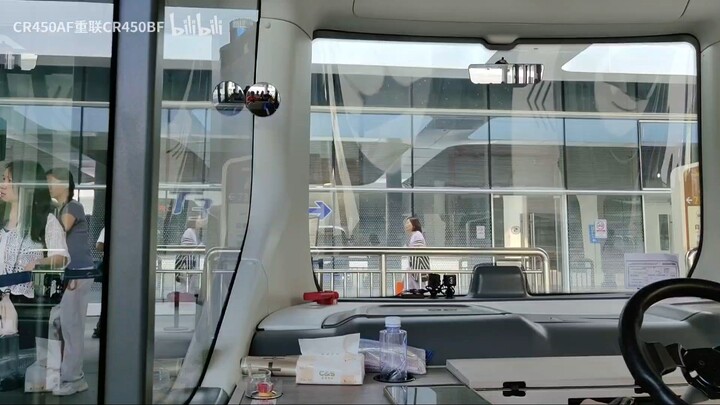 กวางโจวประเทศจีนไร้คนขับ（ท ่ าอากาศยาน baiyun T3→gaozengรถไฟใต้ดิน）