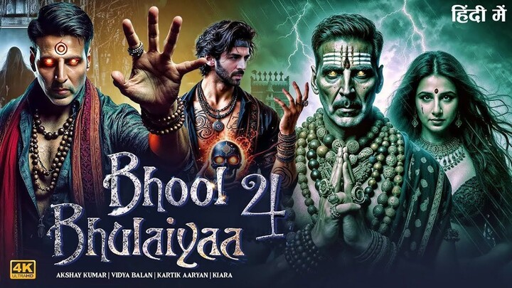 Bhool Bhulaiyaa 4  Akshay Kumar & Shradha Kapoor  Latest Superhit Hindi Horror C