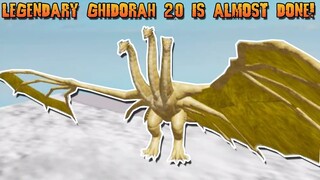 LEGENDARY GHIDORAH IS ALMOST DONE! | PK NEWS | Roblox Project Kaiju