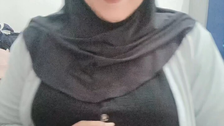 Cosplay jadi ibu hamil ✌🏻