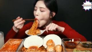 Mì cay sò điệp phần 1 #mukbang
