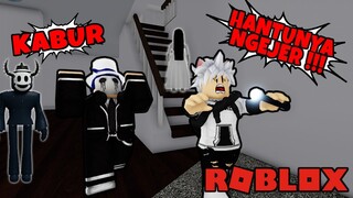MENELUSURI RUMAH HANTU, AUTO TERIAK KETEMU HANTU !!! - roblox horror indonesia