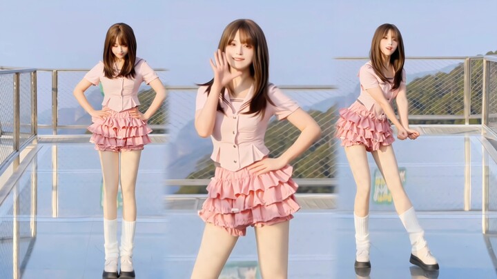 【Wen】⚠️ Dancing on high-altitude glass! ⚠️ I braved hundreds of meters of open-air stairs just to ca