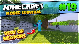 I GOT OP SWORDS! - Minecraft: Modded Survival Part - 19 (Filipino/Tagalog)