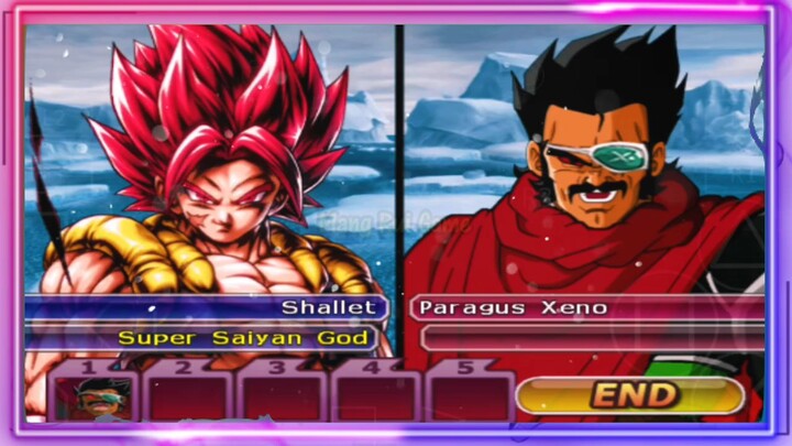 SHALLET SSJ GOD VS PARAGUS XENO - DRAGON BALL MOD ANDROID GAMEPLAY