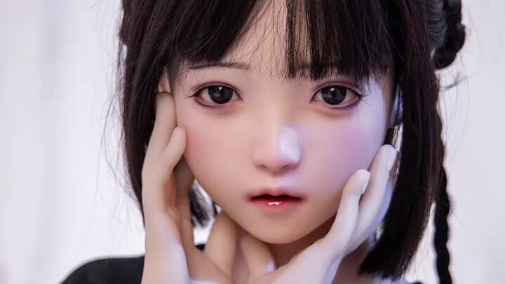 [HANIDOLL life-size figure] Netizens unboxing and review, today's fan bb price is 2k6, silicone head
