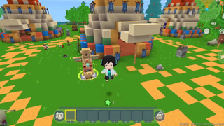 BỘ LẠC RẮC RỐI #2_ NGÁO BIẾN THÀNH BỤI CỎ BIẾT NÓI ĐI XEM TÌNH HÌNH TẮM MÔM TRONG MINI WORLD