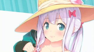 [Guru Eromanga] Tantangan mendebarkan hati Izumi Sagiri selama 19 detik!