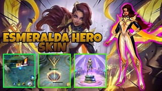 Esmeralda Hero Skin Leaked Recall, Spawn, Elimination & Sacred Statue | Review Effects Update | MLBB