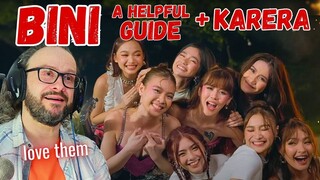 I love them! BINI : A helpful guide + KARERA official music video reaction