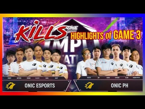 CIVIL WAR of ONIC ESPORTS GAME 3 - ONE ESPORTS MPL INVITATIONAL | MLBB