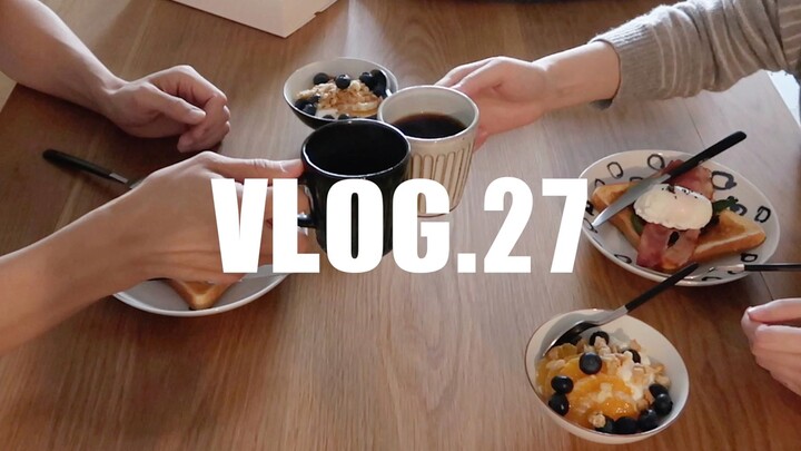 【VLOG.27】Mari kita sama-sama menjalani tahun 2019 dengan baik | Pertama kali membuat telur poach | K