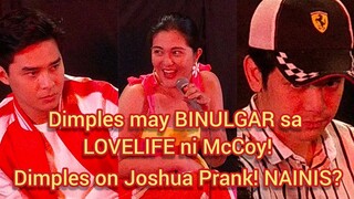 Dimples Romana REACTION on Joshua Garcia PRANK! Dimples IBINUKO ang LOVELIFE ngayon ni McCoy De Leon