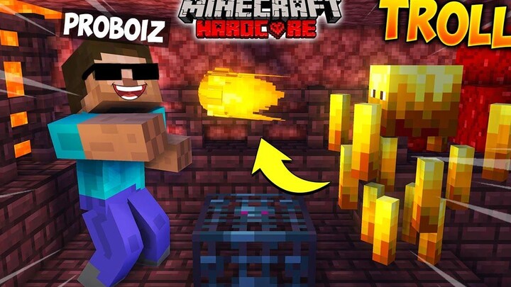 เกือบตายใน Nether (Minecraft Hardcore 13)