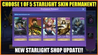 CHOOSE ANY STARLIGHT SKIN YOU WANT FOR FREE!! | MOBILE LEGENDS 2021