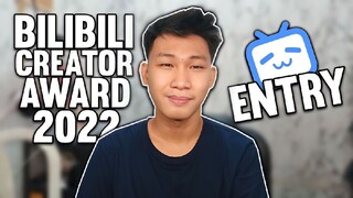 ENTRY FOR CREATOR AWARDS 2022 - Paano ako nakapasok sa Bilibili?