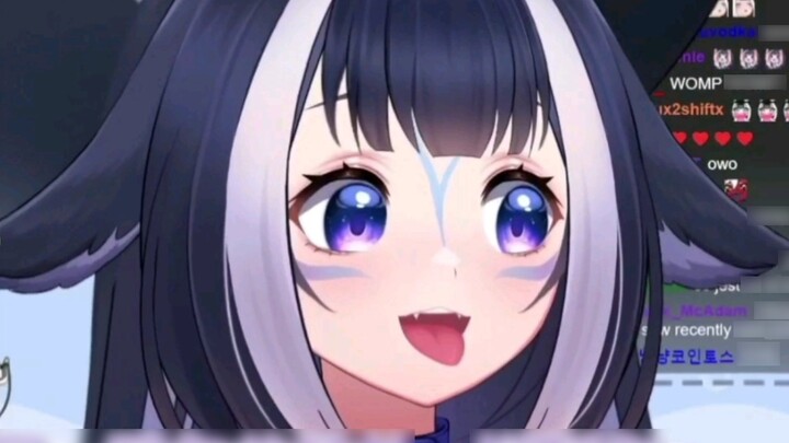 [Little killer whale Shylily] This tongue is so fast
