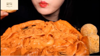 Mukbang tokboki #anngon