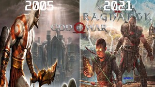 Evolução Dos Jogos Do God Of War (2005 - 2021)