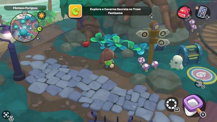 Hello Kitty Island Adventure (PT-BR) | Ghost Train & Teleporting (No Commentary) - EP 4