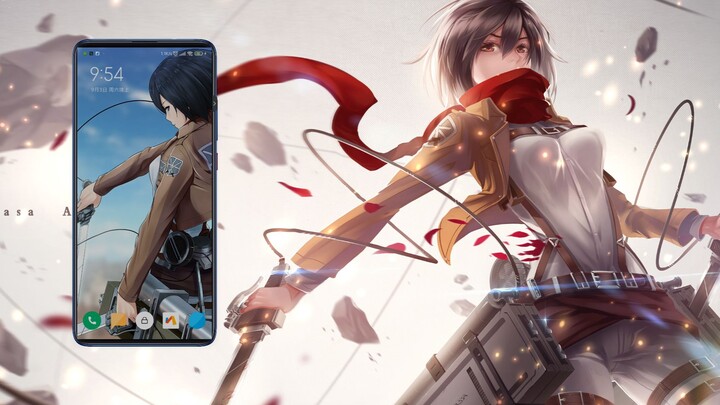 แนะนำวอลเปเปอร์เคลื่อนไหว – วอลเปเปอร์สุดเท่ของ “มิคาสะ”!