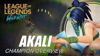 Akali: Champion Spotlight | Ability Preview - WILD RIFT