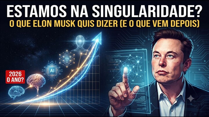 "Estamos na Singularidade": O que Elon Musk quis dizer