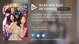 Baek-Hee Has Returned E2 | English Subtitle | Comedy | Korean Drama