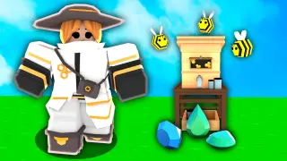 I became the BEEKEEPER in Roblox Bedwars..