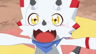 Dragon on the face! Cute dragon flying! Gammamon cute collection 03 "Digimon Ghost Game"