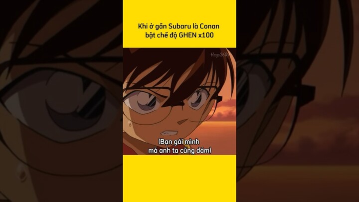 Conan ghen x100 #conan #haibara #shorts  #ghen