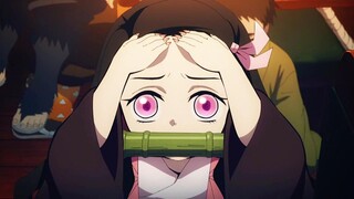 [AMV]Let's see how cute Nezuko is in <Demon Slayer>|<Kawaiku Naritai>