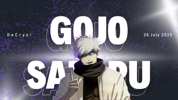 [ AMV JJK ] Gojo Satoru - DeCryo! D2