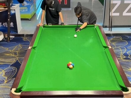 The smile will not disappear, it will only move #This billiard ball is hit silently #billiards #bill