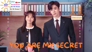 YOU ARE MY SECRET| Ep11 ENGSUB 2024| Chinese Drama | HOT HIT DRAMA