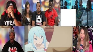 KONOSUBA EPISODE 2X6 REACTION MASHUP!!