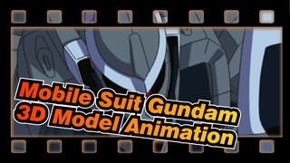 [Mobile Suit Gundam] 3D Model Animation