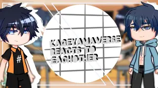 Kageyamaverse react to eachother (1/?) Gacha club/ Haikyuu, Given, Free, Bakuten(Ships included)