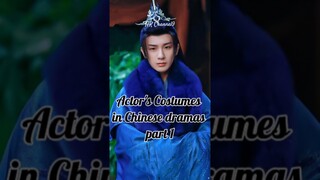 Actor's Costumes in Chinese Drama Part 1 #cdrama #dramachina #lihongyi #yangyang #chengyi #luoyunxi