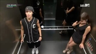Rookie King (elevator prank)