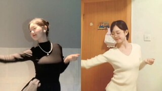 Ketika aku menggabungkan dua video tarian menjadi satu