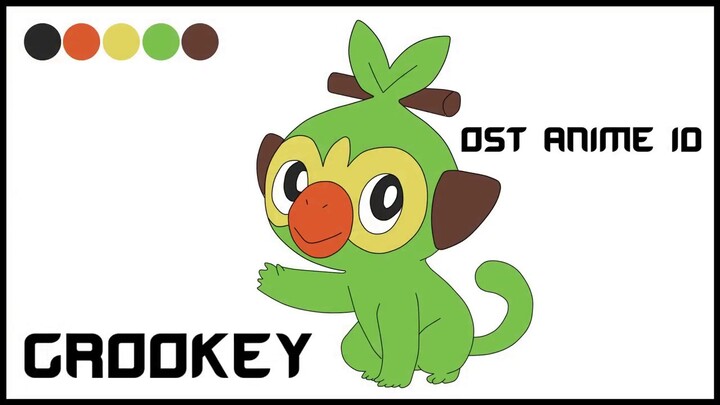 Drawing Grookey - Pokemon (Pokemon Drawing) by OST ANIME ID