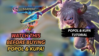 Must Watch This Before Buying Popol And Kupa! - Best Build & Tutorial | MLBB