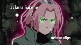 sakura haruno twixtor clips for edit ||check description||