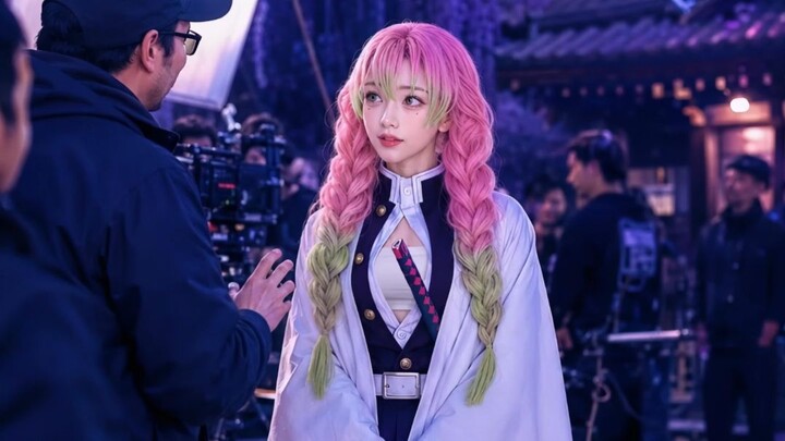 Live-action filming set of "Demon Slayer": The Nine Pillars of the Demon Slayer Corps